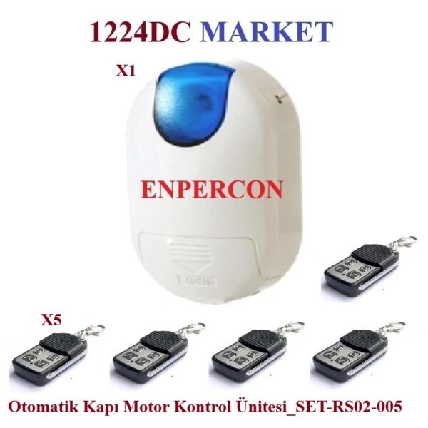 Otomatik Kapı Motor Kontrol Ünitesi_SET-RS02-005