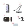 Kartlı ve Şifreli Geçiş Sistemi Set-119_Metal Kasa Standalone Kartlı ve Şifreli Geçiş Paneli, Elektrikli Kapı Otomatı, Kapı itici hidrolik, rfid proximity anahtarlık